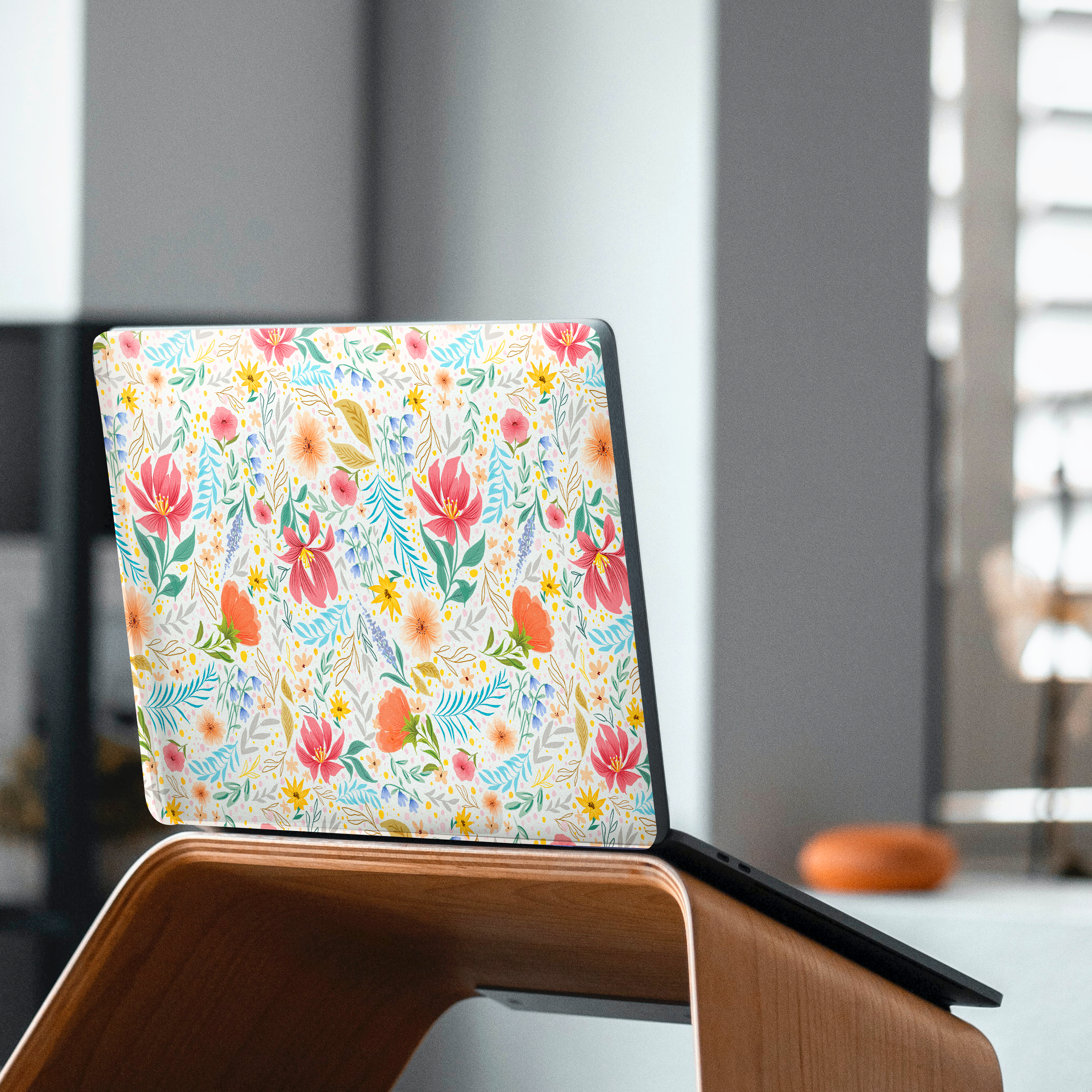 Flower Fields Laptop Skin