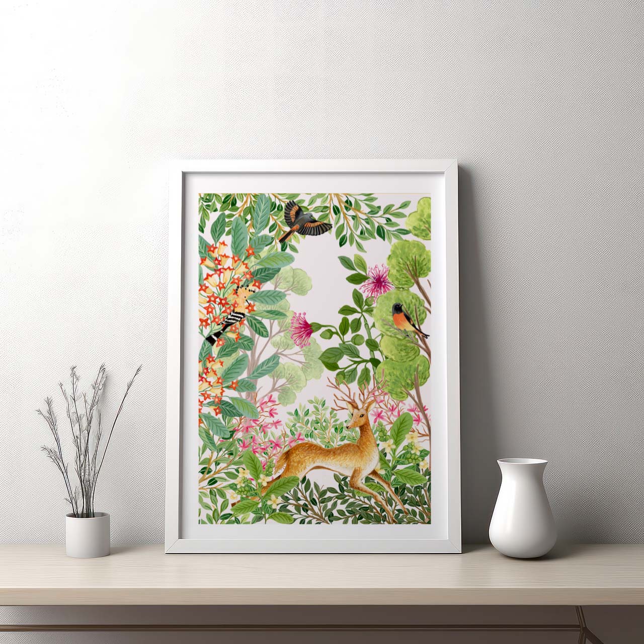 Jungle Theme - Deer Wall Art